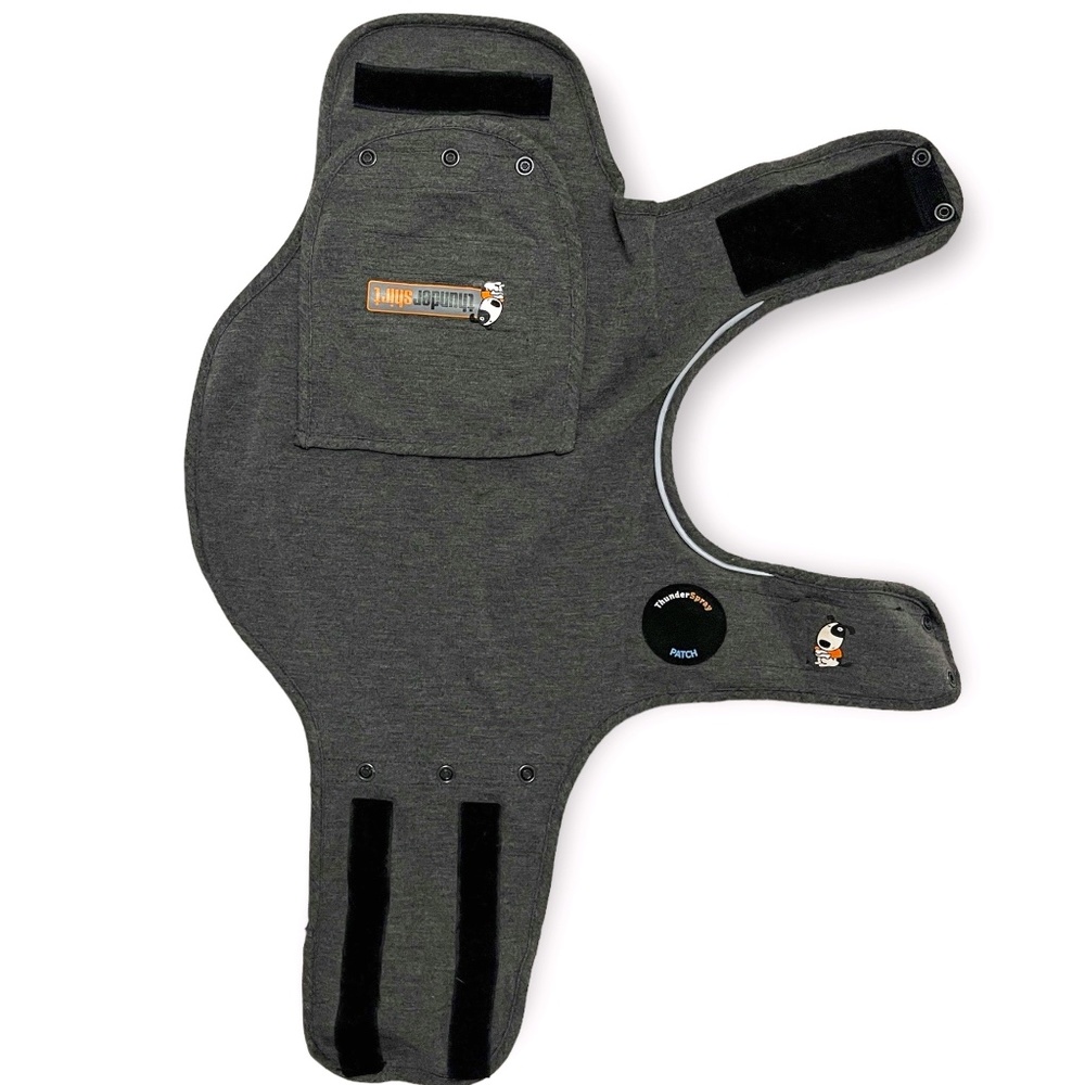 ThunderWorks Thundershirt Heather Gray Dog Anxiety Solution, Small